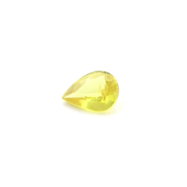 1.03ct Pear Natural Sapphire (Colour Yellow, Clarity Eye Clean, Cut Faceted)