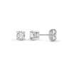 Diamond Ring - 18ct Yellow Gold 20pts Claw set earrings - by Hearts Forever Jewellers