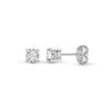 Diamond Ring - 18ct Yellow Gold 20pts Claw set earrings - by Hearts Forever Jewellers