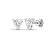 18ct White gold 48pt Natural Diamond stud earrings.
