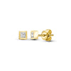 18ct Yellow Gold 10pts Natural Diamond Earrings