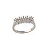 0.25ct Ring - 18ct White 25pts 5 Stone Natural Diamond Ring Mount - by Hearts Forever Jewellers