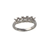 Diamond Ring - 18ct White 0.25ct Natural Diamond 5 stone Ring Mount - by Hearts Forever Jewellers