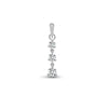 0.40ct Necklace - 18ct White Gold Natural Diamond Pendant - by Hearts Forever Jewellers