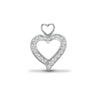 0.36ct Necklace - 18ct White Gold Natural Diamond Pendant - by Hearts Forever Jewellers