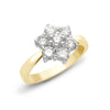 18ct 50pts Natural Diamond Ring