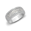 18k Rose Gold 1.09ct Ring - 18ct White Gold Natural Diamond Ring - by Hearts Forever Jewellers
