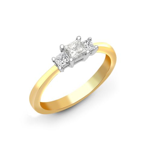 18k Rose Gold Diamond Ring - 18ct Yellow Gold 1ct Natural Diamond Ring - by Hearts Forever Jewellers