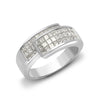18k Rose Gold 1.15ct Ring - 18ct White Gold Natural Diamond Ring - by Hearts Forever Jewellers
