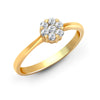 18 Yellow Gold 24pts Natural Diamond Ring