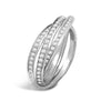 18k Rose Gold Jewellery - 18ct White 0.82ct 2mm RWR Full Set - by Hearts Forever Jewellers