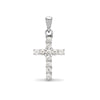 0.50ct Necklace - 18ct Yellow Gold Natural Diamond Cross - by Hearts Forever Jewellers