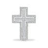 Round Jewellery - 18ct White Gold Natural Diamond Cross - by Hearts Forever Jewellers