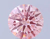 3.08ct Round Lab Grown Diamond (Colour Fancy Vivid Pink, Clarity VS1, Cut ID, IGI Certified)