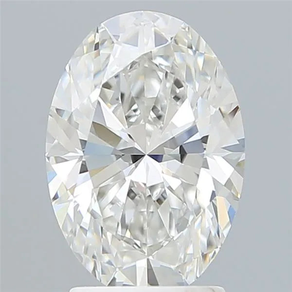 2.60ct Oval Lab Grown Diamond (Colour E, Clarity VVS2, IGI Certified)