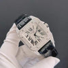 Pre-Owned Cartier Santos 100 custom diamonds