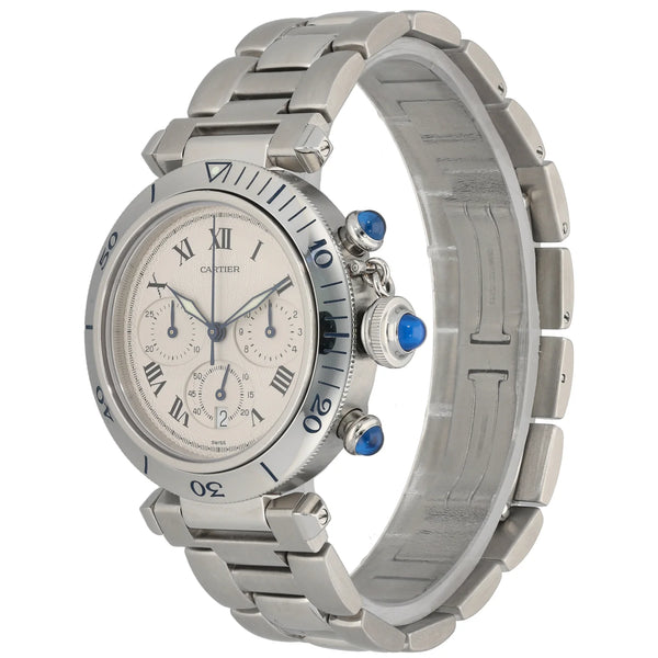Cartier Pasha 1050 38mm Stainless Steel Watch