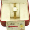 Omega 18k Ladies De Ville Ref 77801000 Large Bracelet Box and Papers