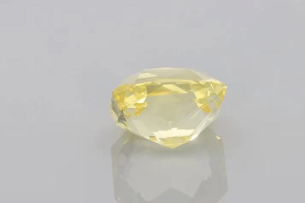 7.05ct Emerald Natural Sapphire (Colour Yellow, Clarity Eye Clean, Cut Faceted)