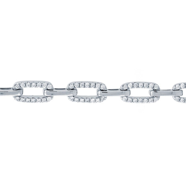 1.27ct Bracelet - 9ct White 1.27ct Diamond Bracelet - by Hearts Forever Jewellers
