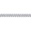 2.88ct Bracelet - 9ct White Cuban Link 2.88ct Diamond Set Bracelet - by Hearts Forever Jewellers