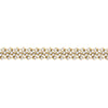 2.88ct Bracelet - 9ct White Cuban Link 2.88ct Diamond Set Bracelet - by Hearts Forever Jewellers