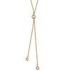 Diamond Necklace - 9ct Yellow 0.16ct Natural Diamond Pendant with 16" Chain - by Hearts Forever Jewellers