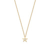 Diamond Necklace - 9ct Yellow 0.04ct Natural Diamond Pendant with 16" Chain - by Hearts Forever Jewellers