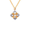 0.12ct Necklace - 9ct Yellow Gold 0.12ct Diamond Pendant - 16+2" Chain - by Hearts Forever Jewellers