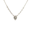 Round Necklace - 9ct Yellow Gold 0.41ct Diamond Pendant - 16+2" Chain - by Hearts Forever Jewellers
