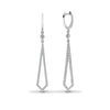 0.28ct Ring - 9ct White 28pts Drop Earrings - by Hearts Forever Jewellers