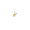 0.01ct Necklace - 9ct Yellow Gold Natural Diamond Heart / Arrow Pendant - by Hearts Forever Jewellers