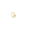 0.04ct Necklace - 9ct Yellow Gold Natural Diamond Heart Pendant - by Hearts Forever Jewellers