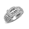 9k Rose Gold 0.15ct Ring - 9ct White Gold Natural Diamond Ring - by Hearts Forever Jewellers