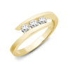 9k Rose Gold Diamond Ring - 9ct Yellow 50pts Natural Diamond Ring - by Hearts Forever Jewellers