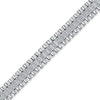 Sterling Silver Cubic Zirconia Bracelet - 925 Silver CZ Set Watch Bracelet - by Hearts Forever Jewellers