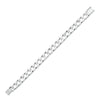 Sterling Silver Bracelet - 925 Silver Cast Lizard and Plain Curb Bracelet - by Hearts Forever Jewellers