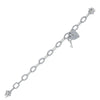 Sterling Silver Cubic Zirconia Bracelet - 925 Silver CZ Set Bracelet - by Hearts Forever Jewellers