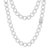 Sterling Silver Cubic Zirconia Jewellery - 925 Silver CZ Set Collarette - by Hearts Forever Jewellers