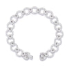 Sterling Silver Cubic Zirconia Jewellery - 925 Silver CZ Set Collarette - by Hearts Forever Jewellers