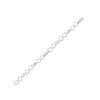 Sterling Silver Cubic Zirconia Bracelet - 925 Silver Rhodium Plated CZ Set Bracelet - by Hearts Forever Jewellers