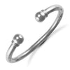 Sterling Silver Bracelet - 925 Sterling Silver Torque Bangle - by Hearts Forever Jewellers