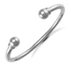 Sterling Silver Bracelet - 925 Silver Torque Bangle Gents - by Hearts Forever Jewellers
