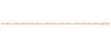 Jewellery - Y/G Hollow Figaro Anklet - by Hearts Forever Jewellers
