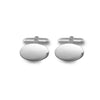 Sterling Silver Jewellery - 925 Sterling Silver Oval Cufflinks - by Hearts Forever Jewellers