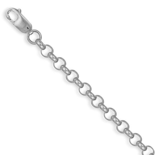 Sterling Silver Necklace - 925 Sterling Silver Belcher Necklace - by Hearts Forever Jewellers