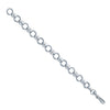 Sterling Silver Necklace - 925 Silver Polished Belcher Bracelet - by Hearts Forever Jewellers