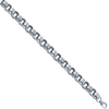925 Sterling Silver Patterned & Plain Belcher Chain
