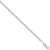 925 Silver Square Franco 2.5mm Gauge Chain