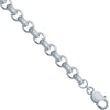 925 Silver Patterened & Plain Belcher 9.0mm Gauge Chain